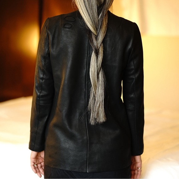 My Dear Tejas Deerskin KNICKERBOCKER ONE-OF-A-KIND Leather Jacket - Picture 6 of 16